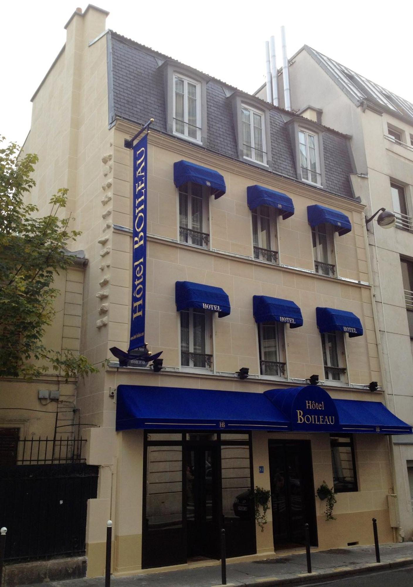Hotel Boileau Parijs Buitenkant foto