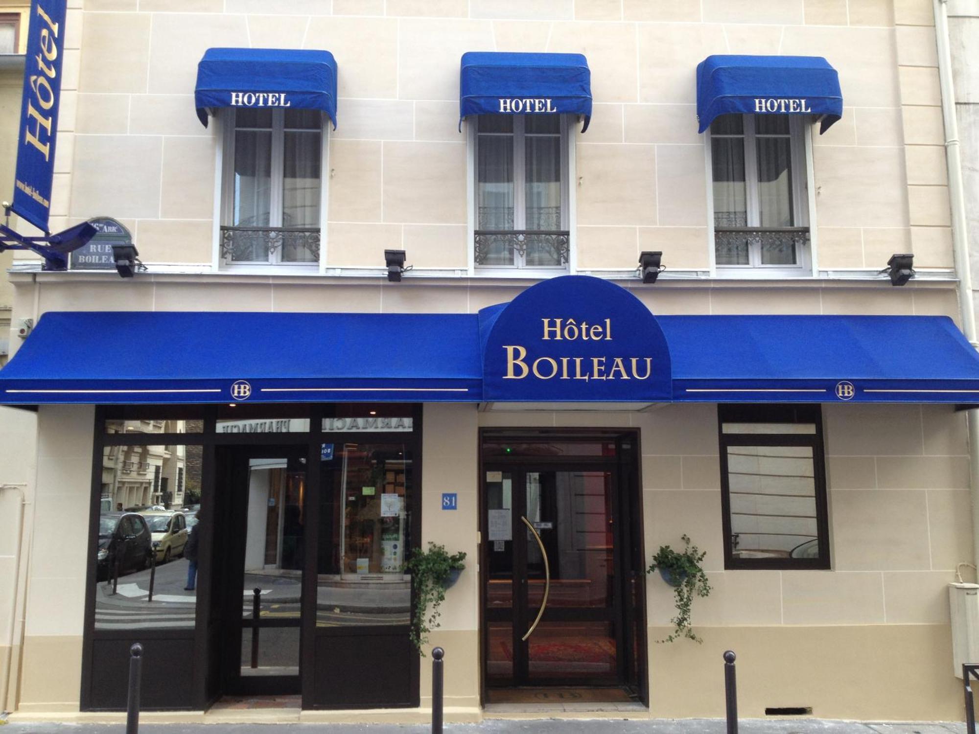 Hotel Boileau Parijs Buitenkant foto