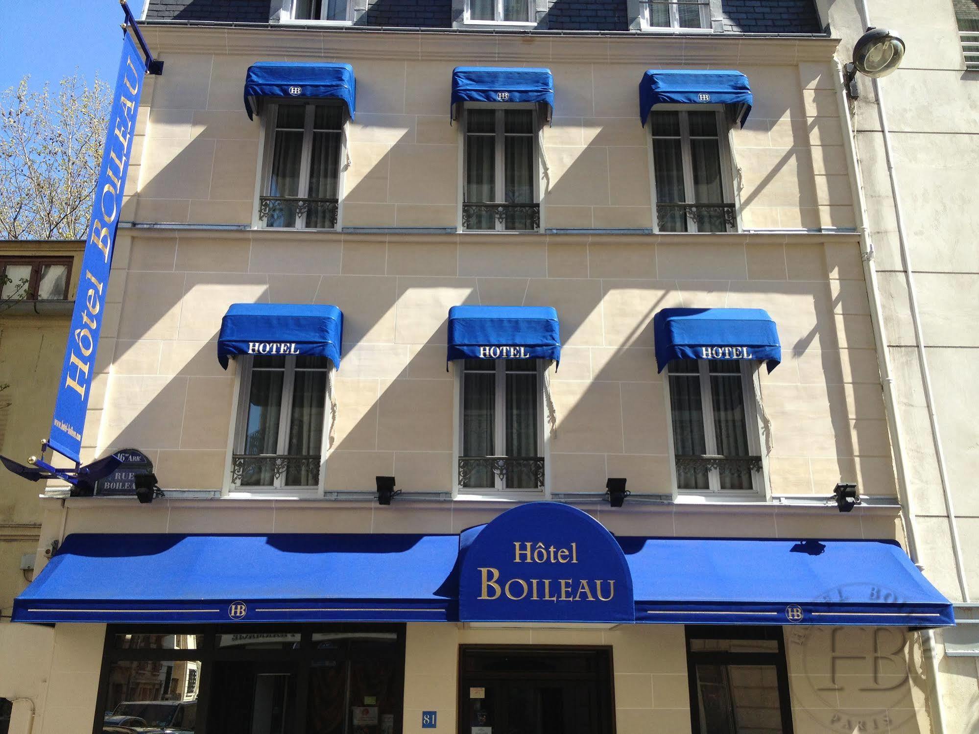 Hotel Boileau Parijs Buitenkant foto
